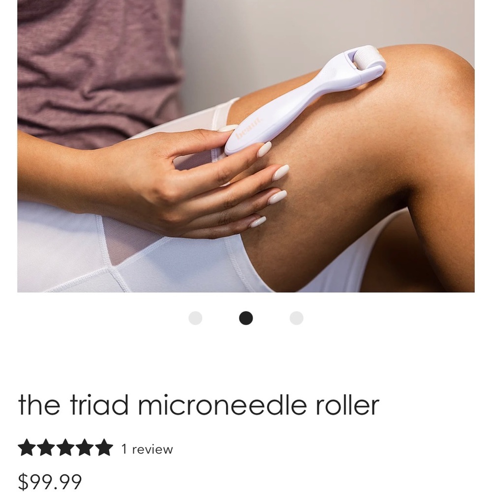 beaut the triad microneedle roller